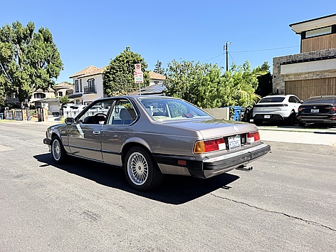 1987 BMW 6 Series
