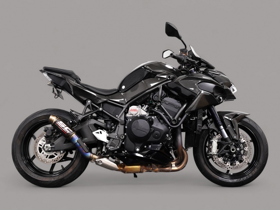 hideoslブラック Used 2021 Kawasaki Z H2 Metallic Diablo Black / Metallic