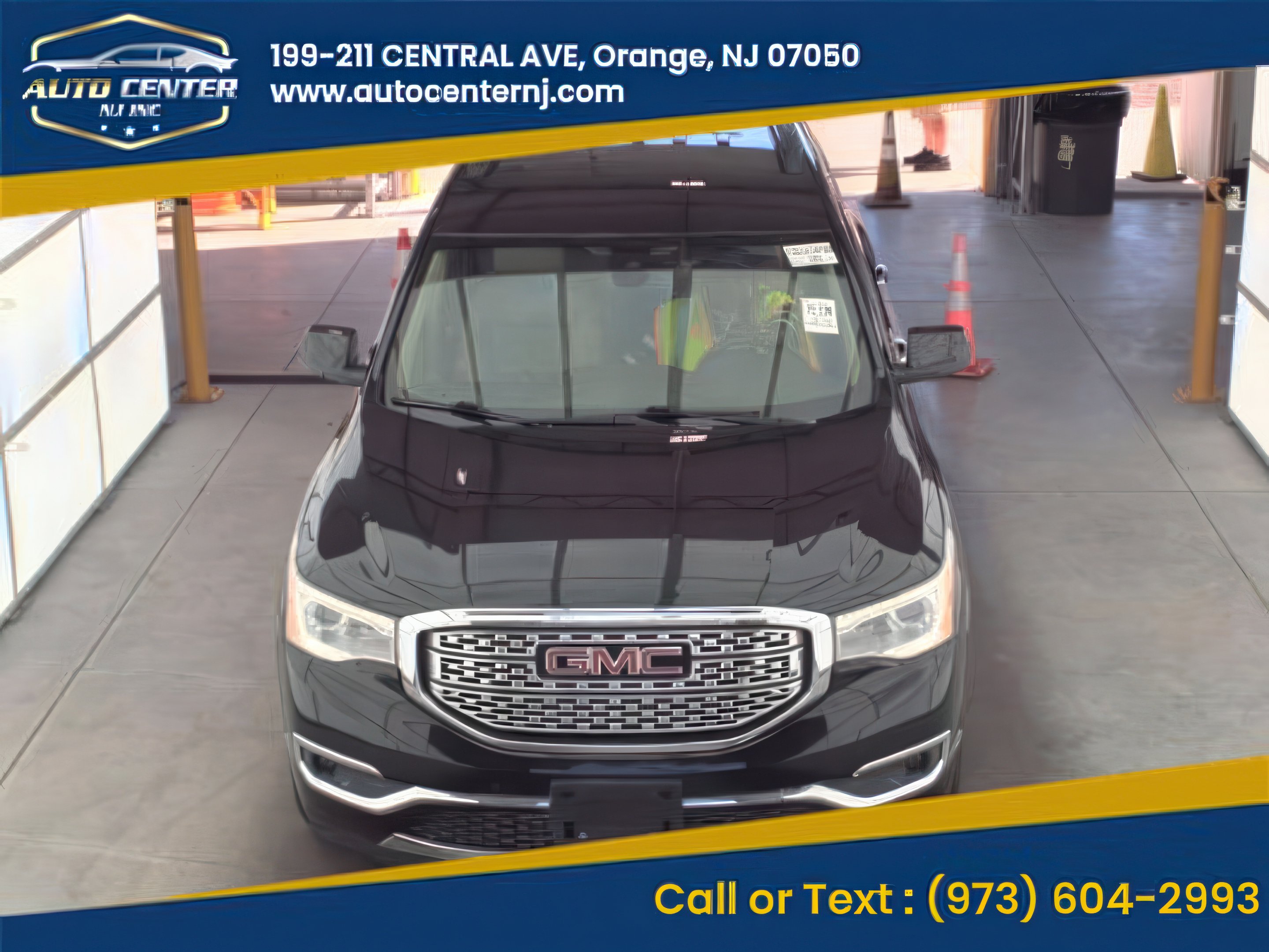 Black 2019 GMC Acadia SUV / Crossover Four-Wheel Drive Automatic
