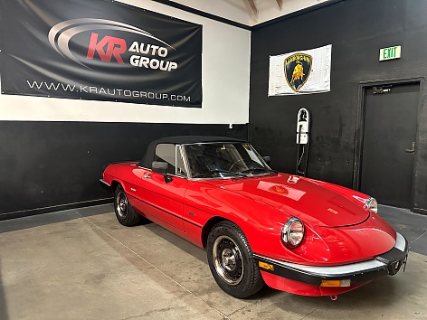 1986 Alfa Romeo Spider Veloce