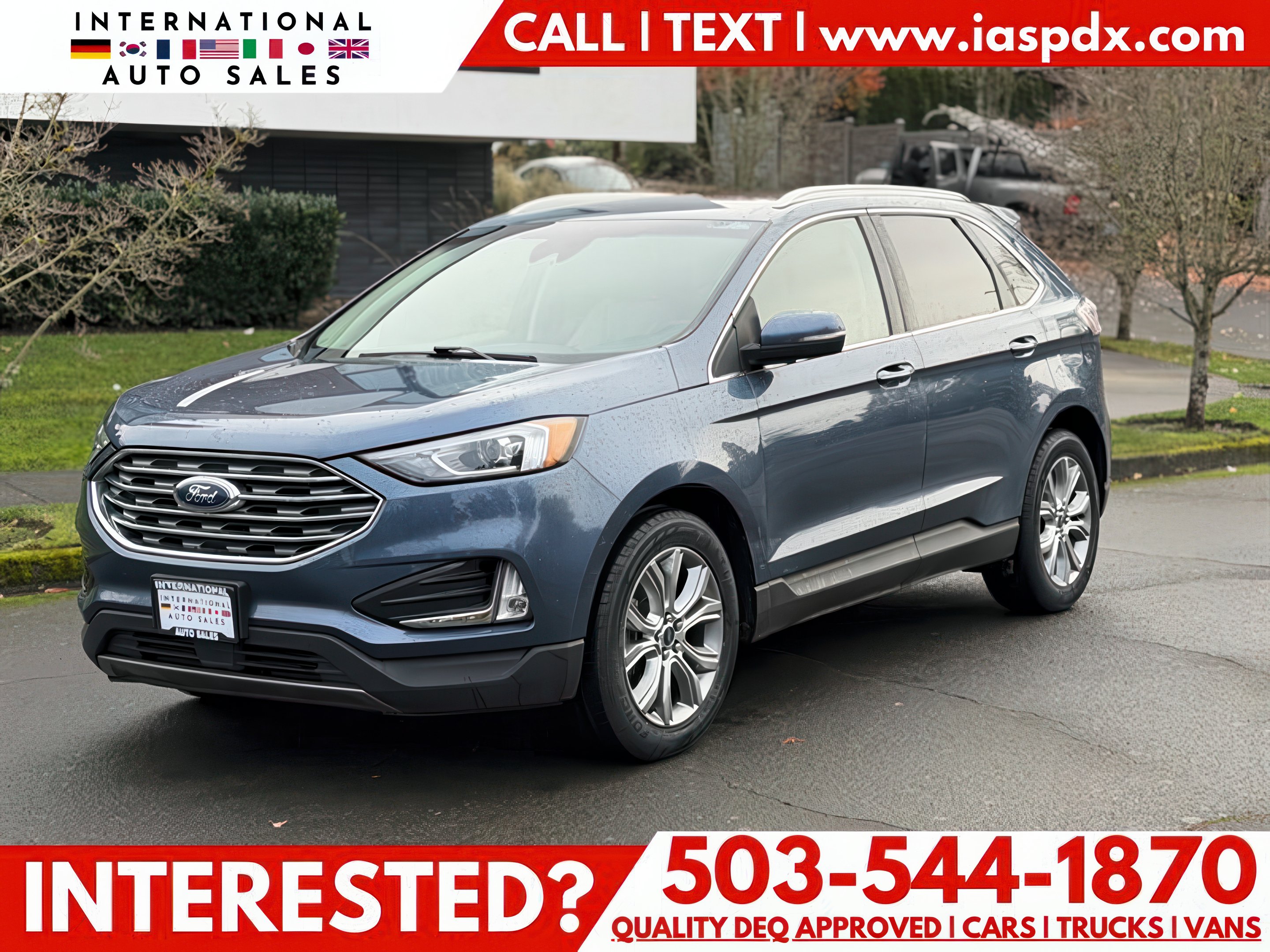2019 Ford Edge Titanium's photo