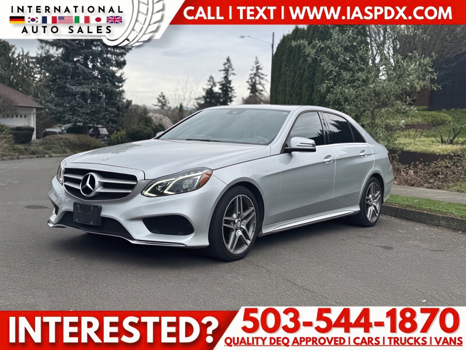 2016 Mercedes-Benz E-Class E350 Sport 4MATIC's photo