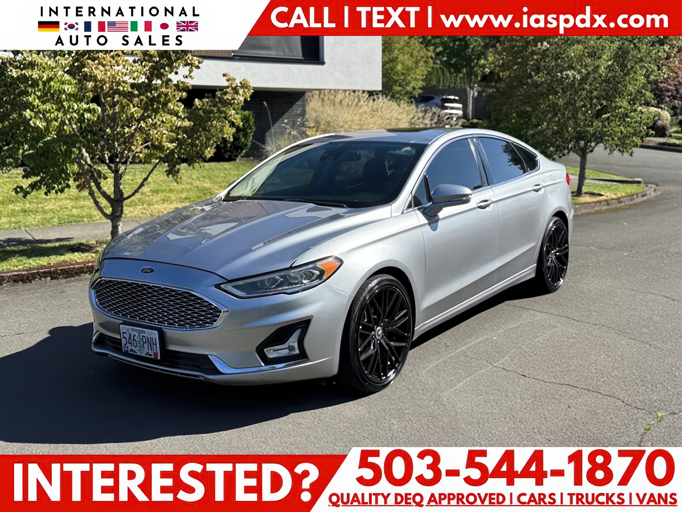 2020 Ford Fusion Titanium's photo