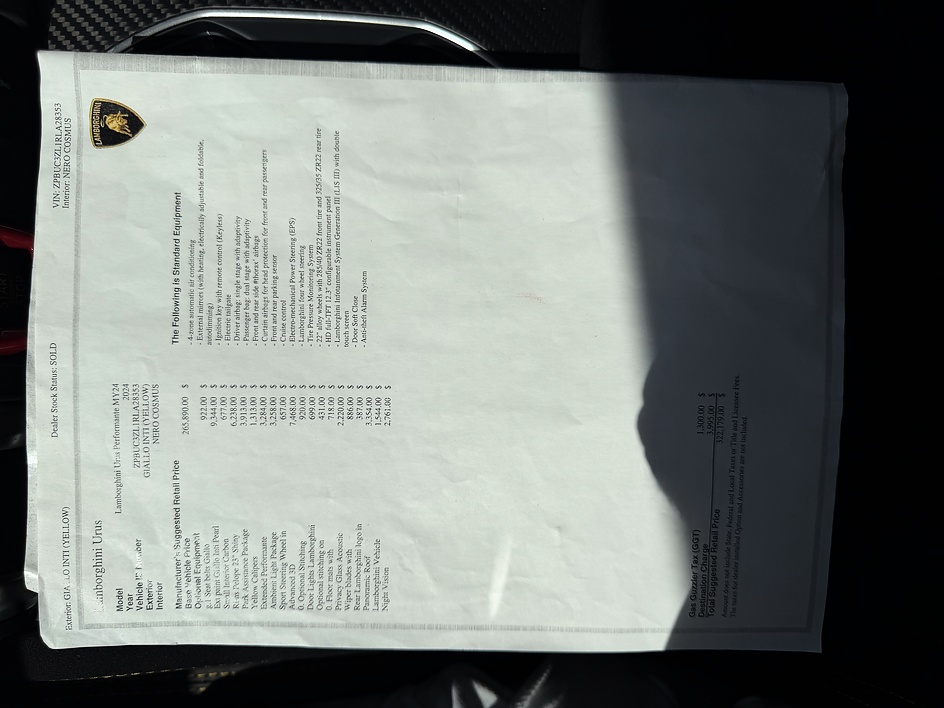 2024 Lamborghini Urus Performante - Photo 11