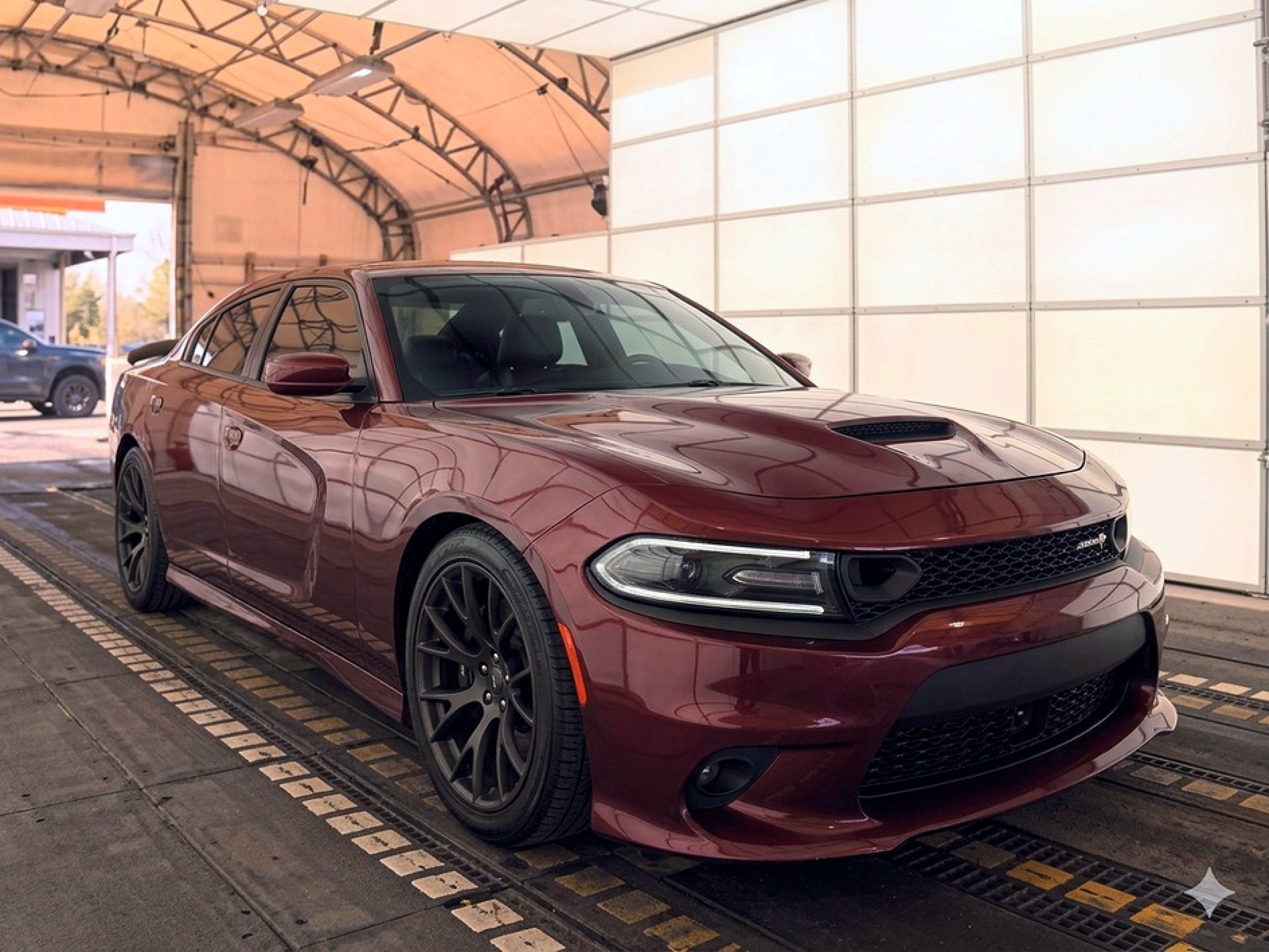 Red 2018 Dodge Charger R/T Scat Pack RWD Sedan Rear-Wheel Drive Automatic