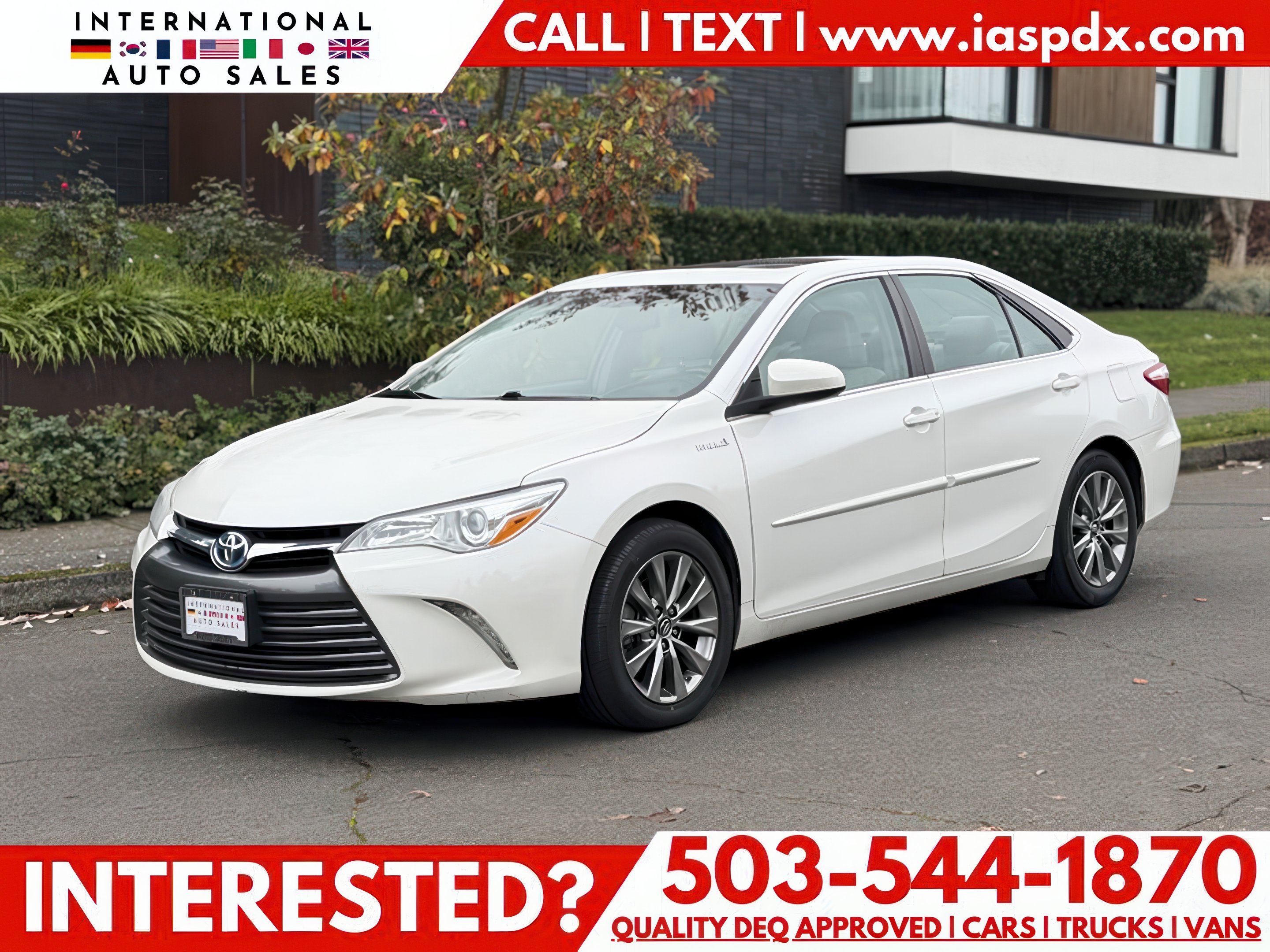 2017 Toyota Camry XLE Hybrid