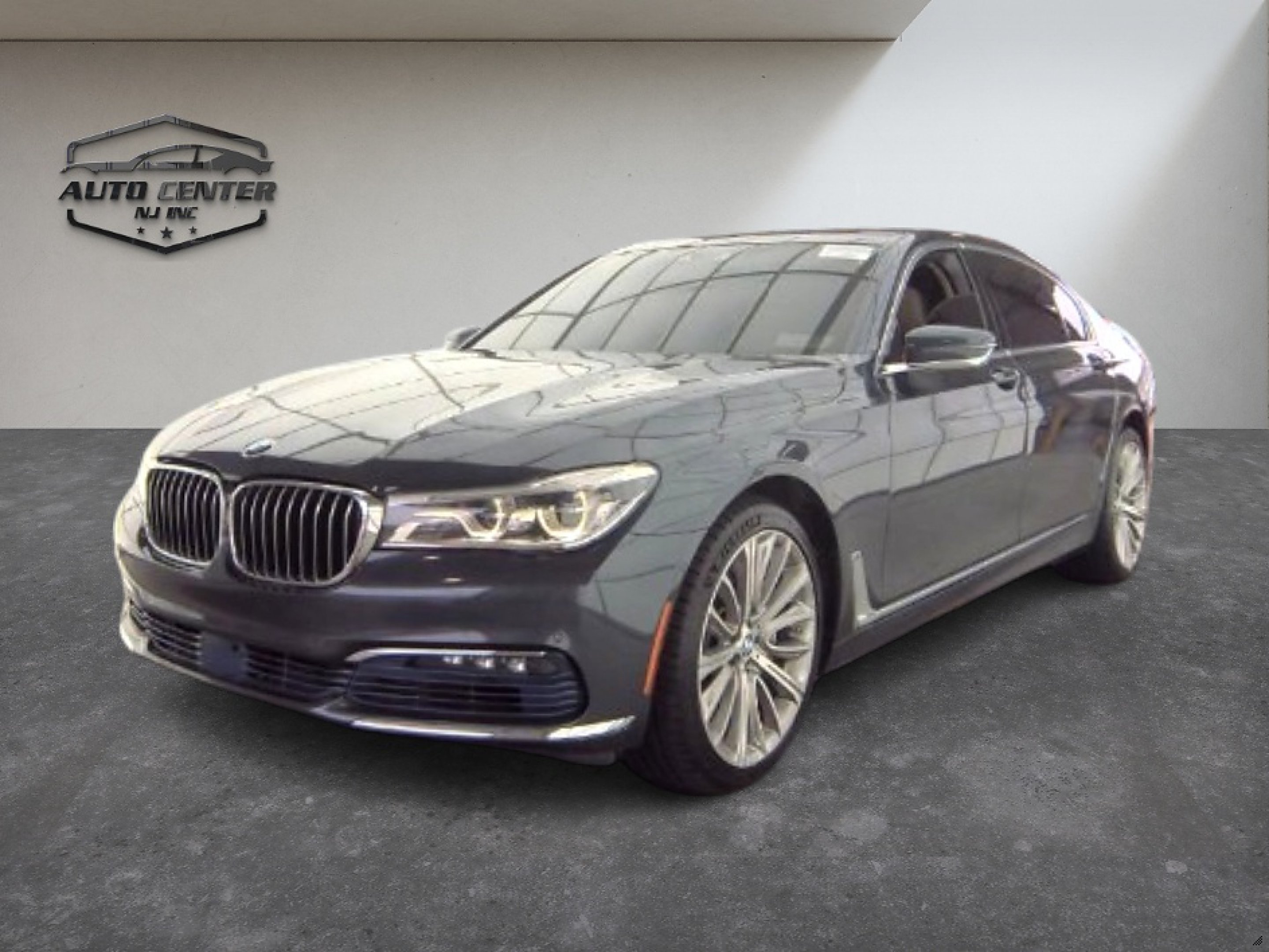 Gray 2016 BMW 7 Series Sedan All-Wheel Drive Automatic
