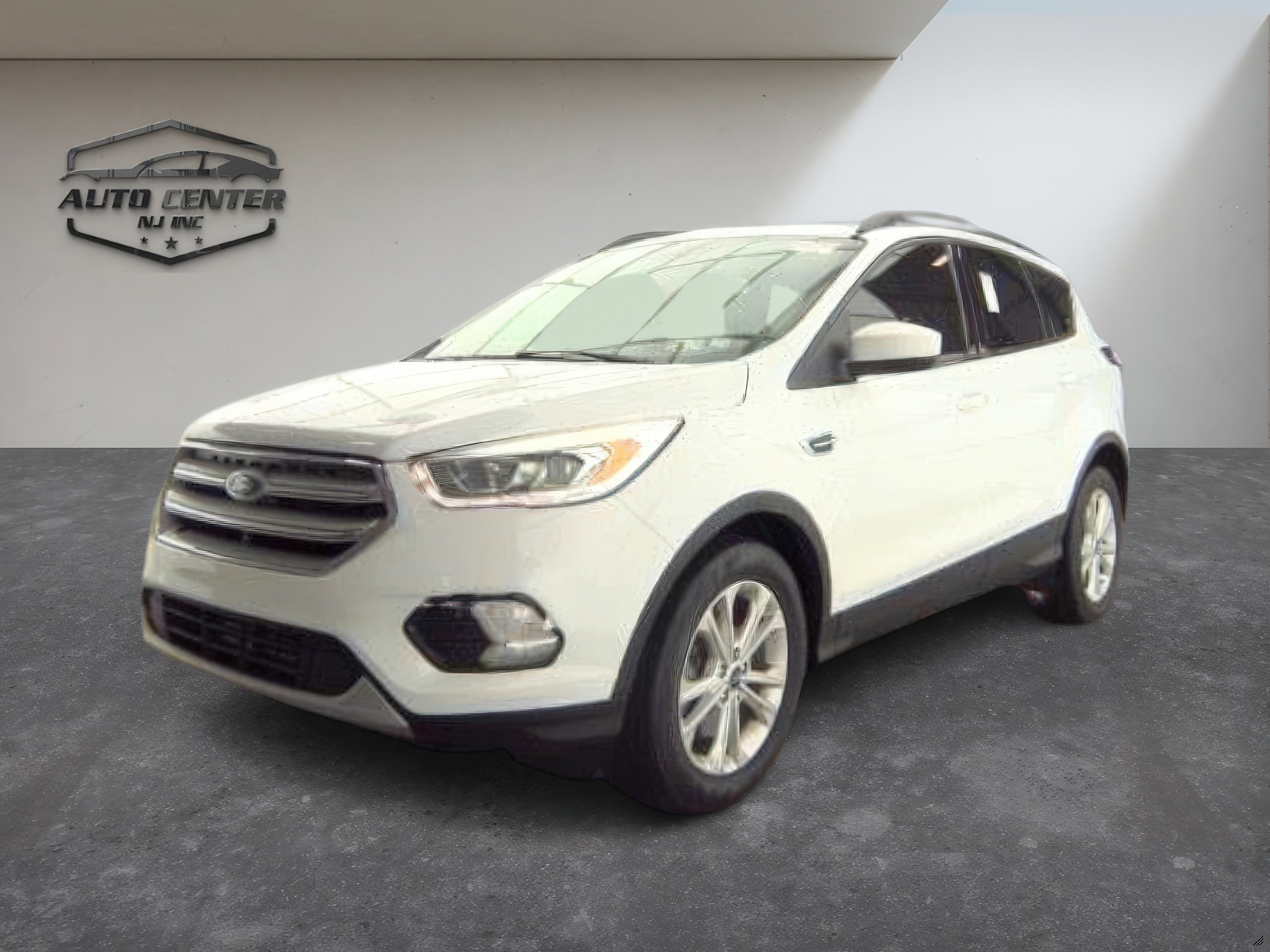 White 2018 Ford Escape SUV / Crossover All-Wheel Drive Automatic