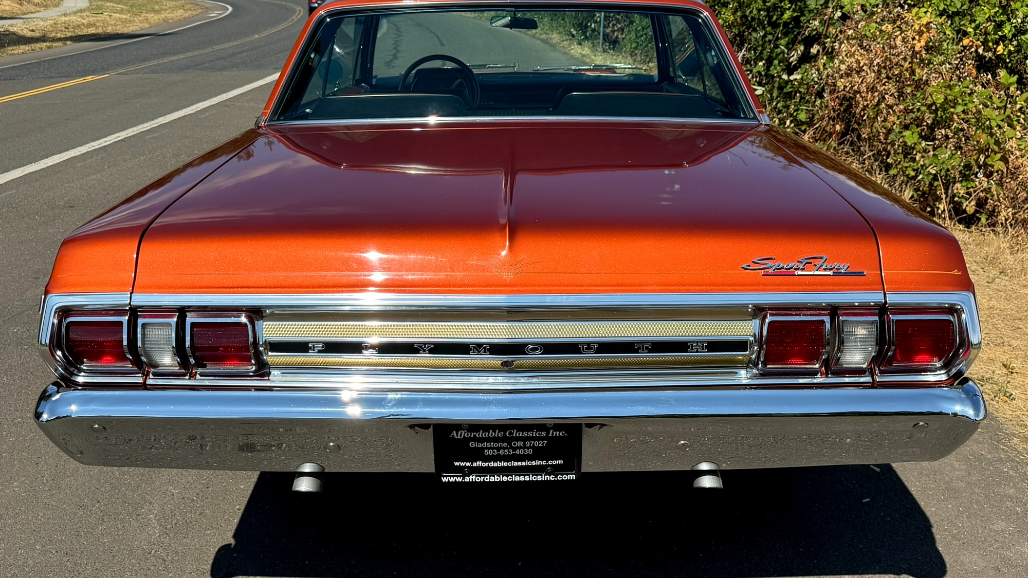 1965 PLYMOUTH SPORT FURY Affordable Classics inc. Classic Cars for